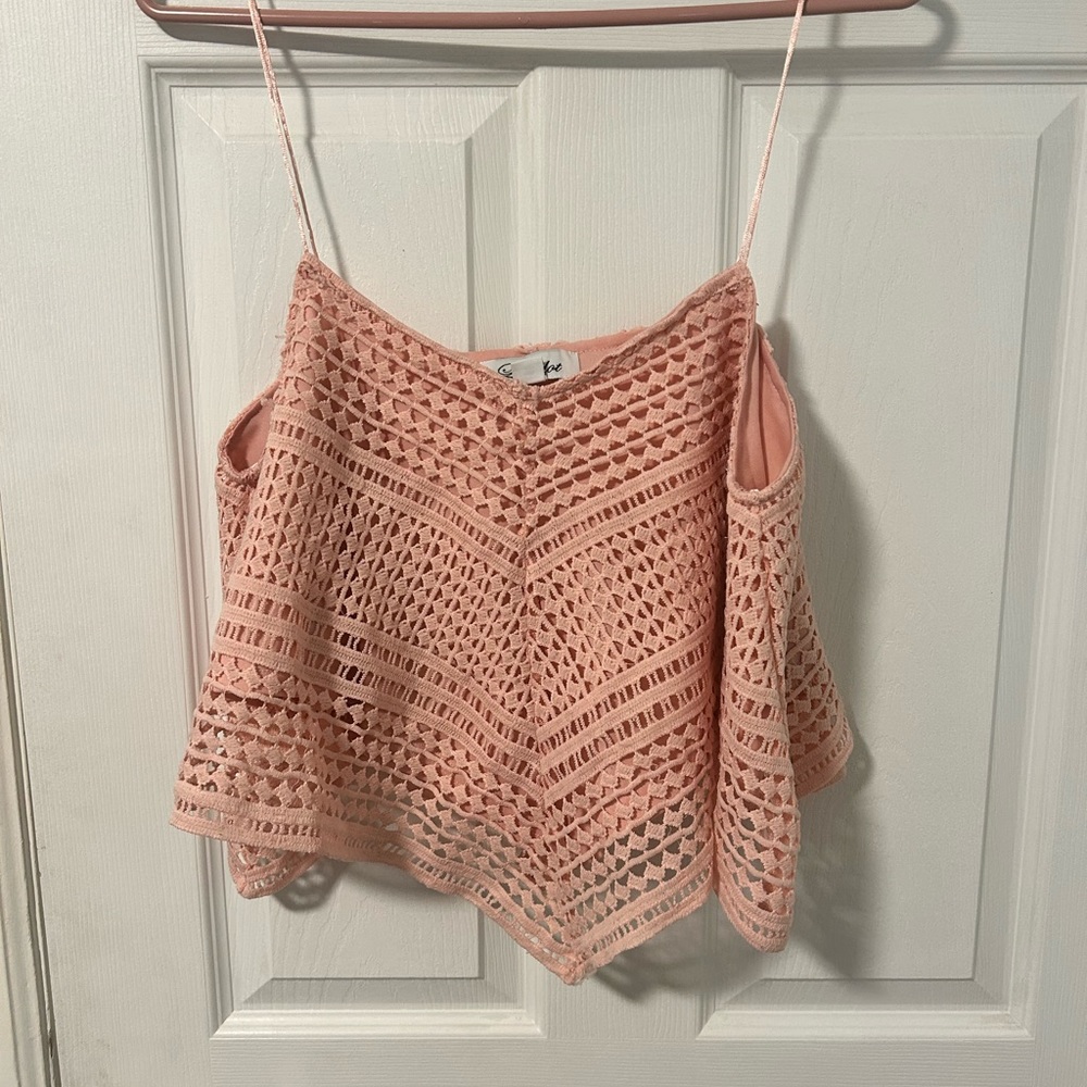 LUVALOT | Pink Crop Top